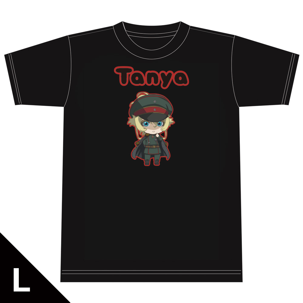 劇場版 幼女戦記　Ｔシャツ［ターニャ］ Lサイズ