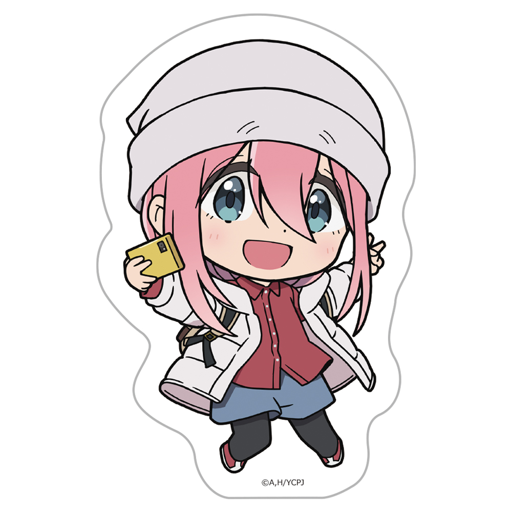 ゆるキャン△ SEASON３ ダイカットステッカー 各務原なでしこ
