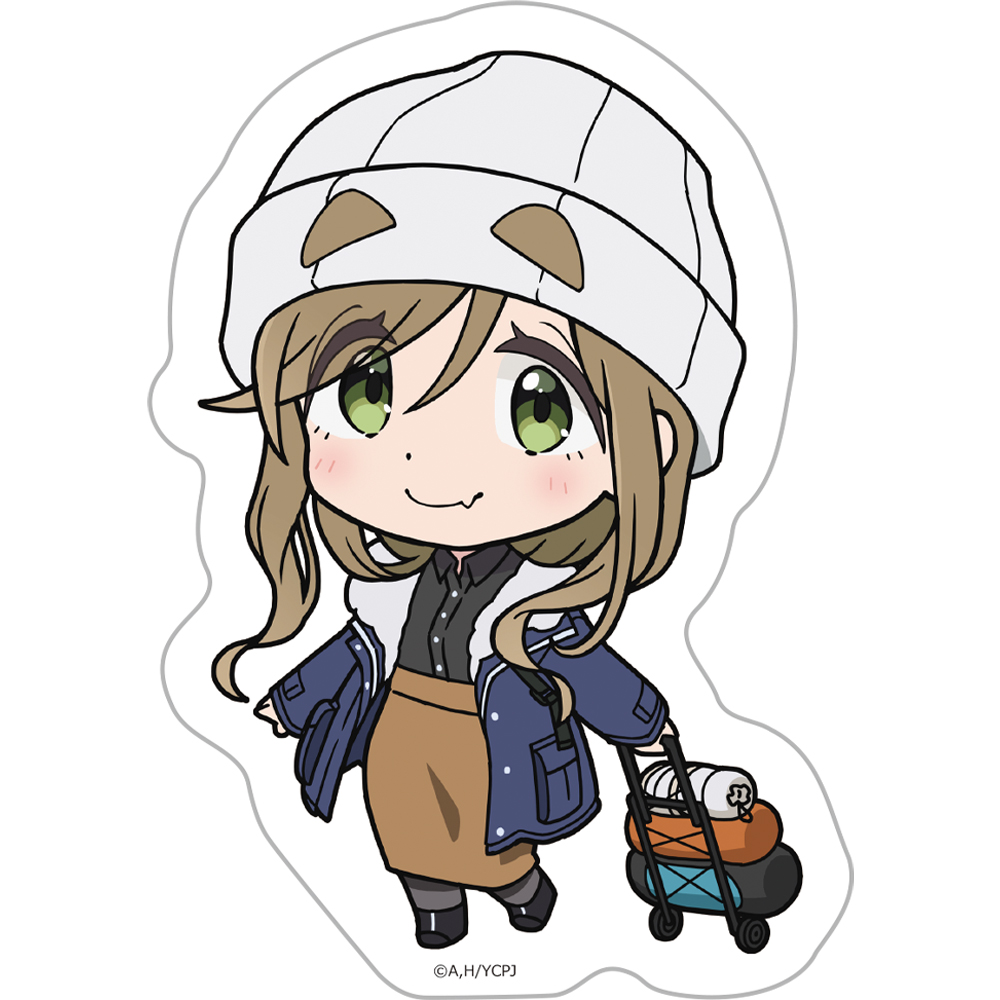 ゆるキャン△ SEASON３ ダイカットステッカー 犬山あおい