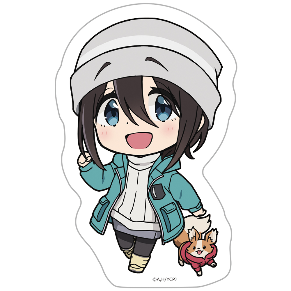 ゆるキャン△ SEASON３ ダイカットステッカー 斉藤恵那