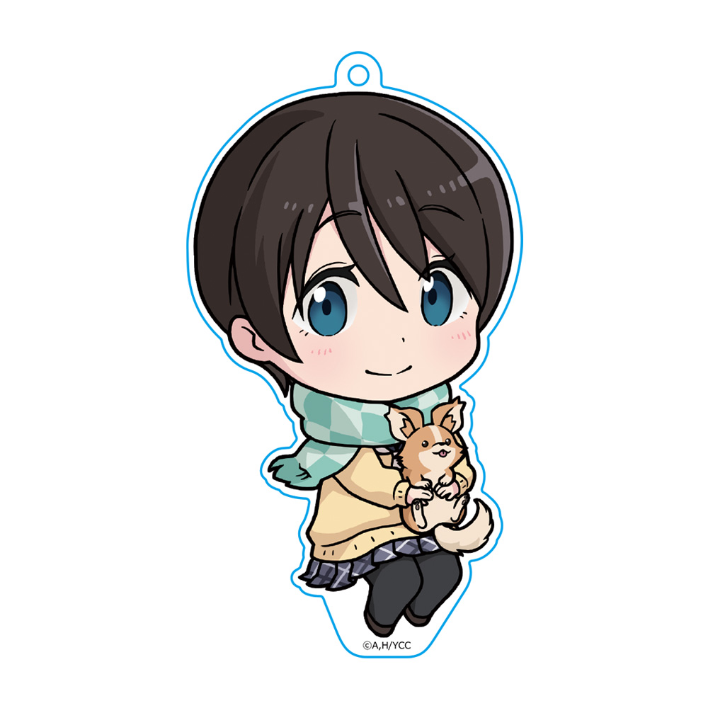 ゆるキャン△ ぷにこれ！キーホルダー(スタンド付) 斉藤恵那 制服Ver.