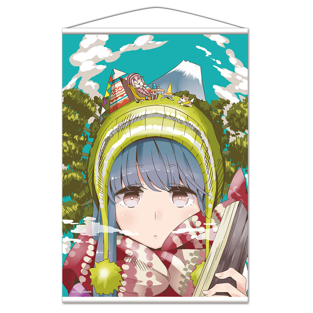 ゆるキャン△　B2タペストリーD［なでしこ＆リン］