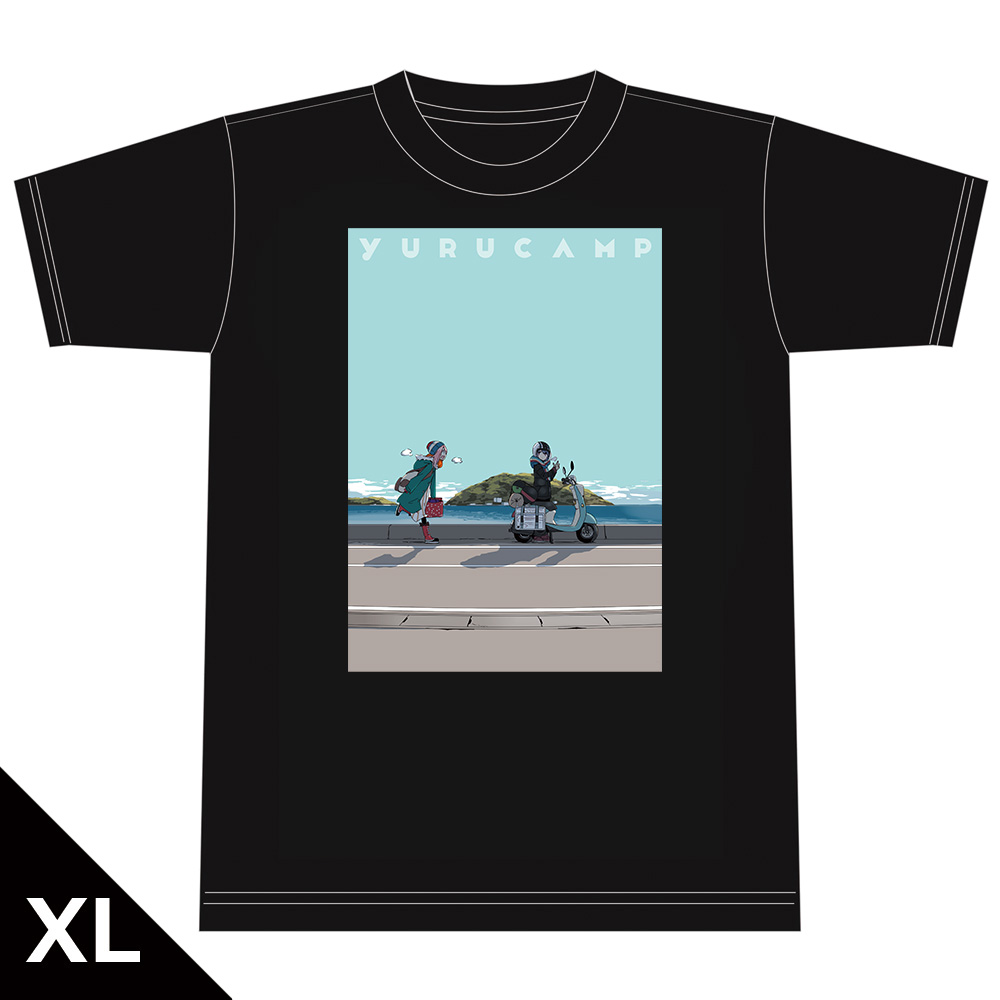 ゆるキャン△ Tシャツ［なでしこ＆リン］ XLサイズ