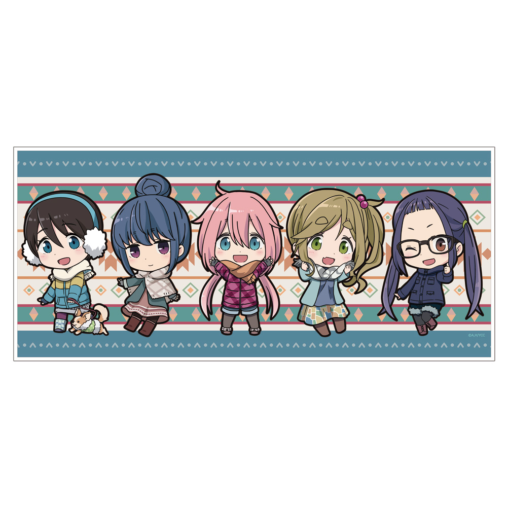 ゆるキャン△ キャラクター大判タオルC