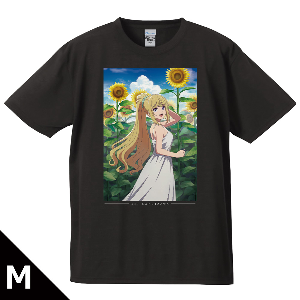 ようこそ実力至上主義の教室へ Tシャツ 軽井沢恵 vol.2 Mサイズ
