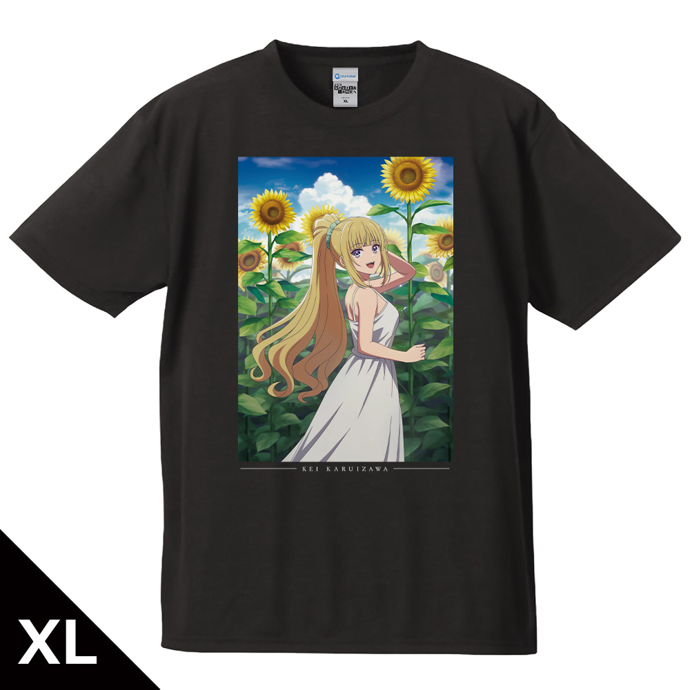 ようこそ実力至上主義の教室へ Tシャツ 軽井沢恵 vol.2 XLサイズ