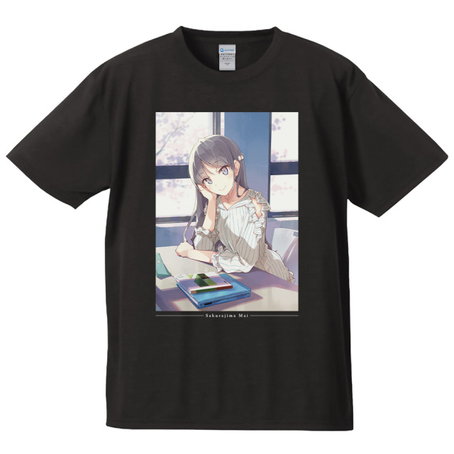 青春ブタ野郎はサンタクロースの夢を見ない Tシャツ 桜島麻衣 Lサイズ