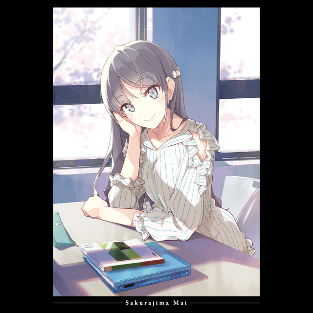 青春ブタ野郎はサンタクロースの夢を見ない 桜島麻衣 野郎ラーメン 青ブタ 特典 TVアニメ『青春ブタ野郎はサンタクロースの夢を見ない』より、夏