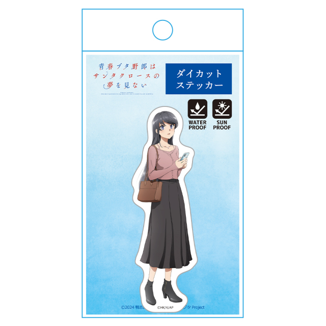 青春ブタ野郎はサンタクロースの夢を見ない サービスエリアポストカード　桜島麻衣 青春ブタ野郎はサンタクロースの夢を見ない サービスエリア