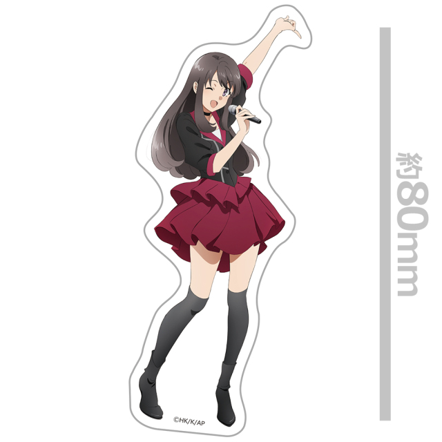 青春ブタ野郎はサンタクロースの夢を見ない ダイカットステッカー 広川卯月