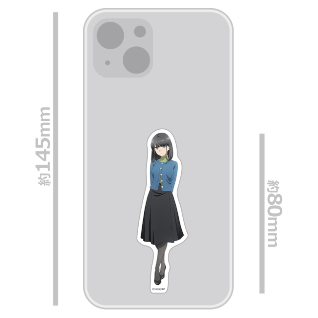 青春ブタ野郎はサンタクロースの夢を見ない ダイカットステッカー 赤城郁実