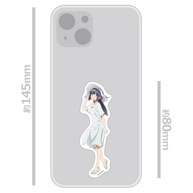 青春ブタ野郎はサンタクロースの夢を見ない ダイカットステッカー