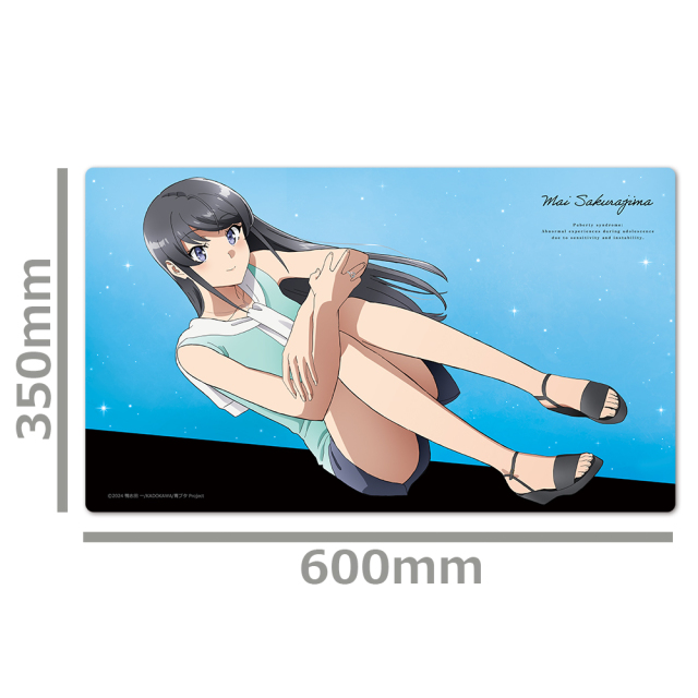 青春ブタ野郎はスクールメモリーの夢を見ない　キャラファイングラフA3　桜島麻衣 青春ブタ野郎はスクールメモリーの夢を見ない -青ブタ展- キャラファイン