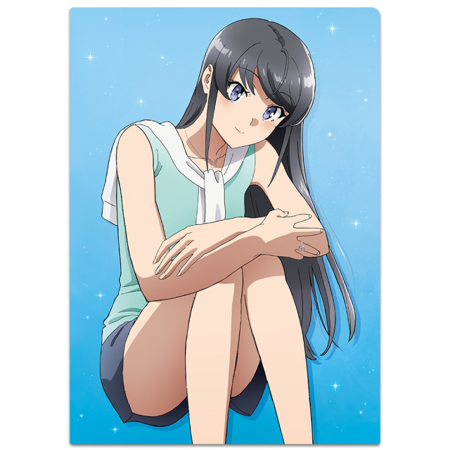 青春ブタ野郎はサンタクロースの夢を見ない クリアファイル 桜島麻衣