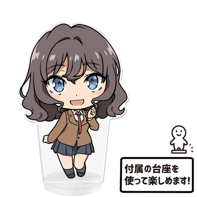アニメ「青春ブタ野郎」シリーズ ぷにこれ！アクリルフィギュア