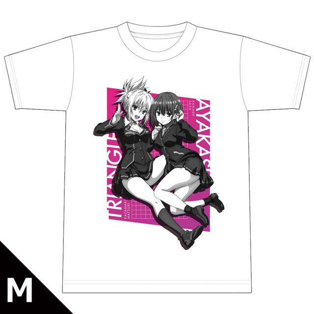 TVアニメ「あやかしトライアングル」 Tシャツ［祭里&すず］ Mサイズ