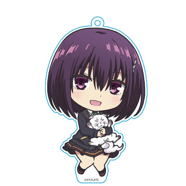 TVアニメ「あやかしトライアングル」 ぷにこれ！キーホルダー(スタンド付) 花奏すず