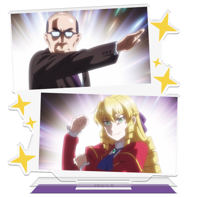 TVアニメ『悪役令嬢転生おじさん』 アクリルキャラスタンド グレイス＆憲三郎 場面写ver.2