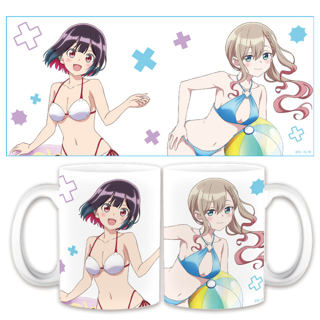 ばっどがーる マグカップ 優&涼 水着ver.【描き下ろし】