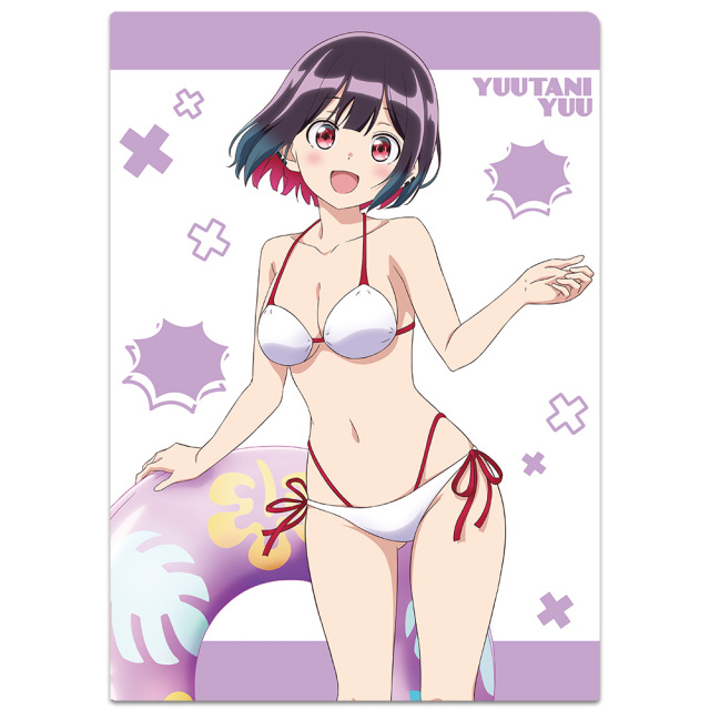 ばっどがーる クリアファイル 優&涼 水着ver.【描き下ろし】