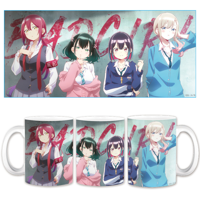ばっどがーる マグカップ 優&亜鳥&涼&るら ティザービジュアルver.