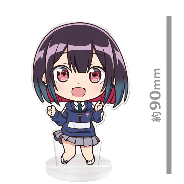 ばっどがーる ぷにこれ！アクリルフィギュア(スタンド付) 優谷優