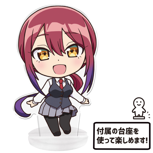 ばっどがーる ぷにこれ！アクリルフィギュア(スタンド付) 水鳥亜鳥