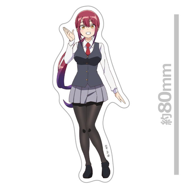 ばっどがーる ダイカットステッカー 水鳥亜鳥