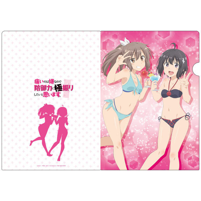 痛いのは嫌なので防御力に極振りしたいと思います。 クリアファイル