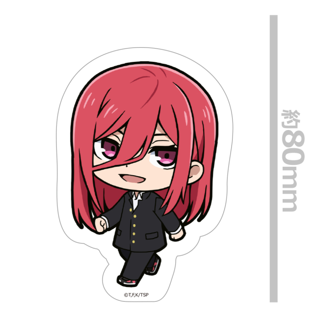 アニメ『ブルーロック』 ついてっくダイカットステッカーC［千切 豹馬］