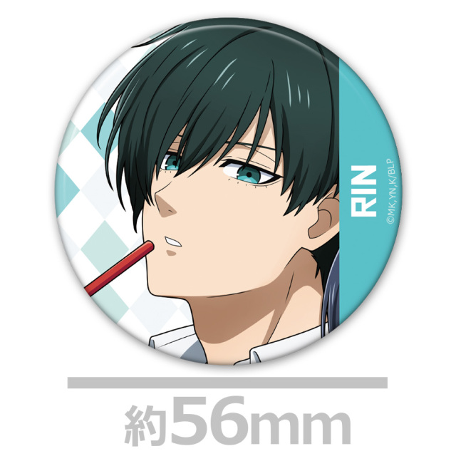 アニメ『ブルーロック』 缶バッジ付キャラクター大判タオルB［潔＆凛］