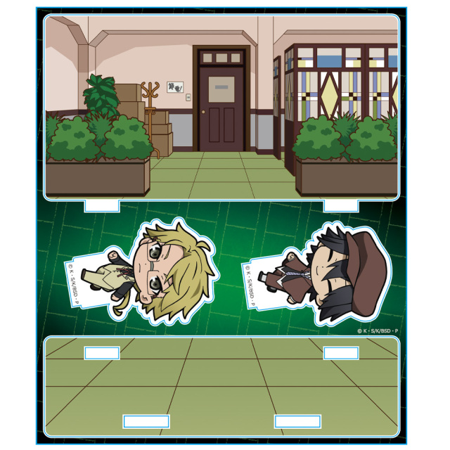 文豪ストレイドッグス アクリルジオラマB [国木田独歩＆江戸川乱歩]