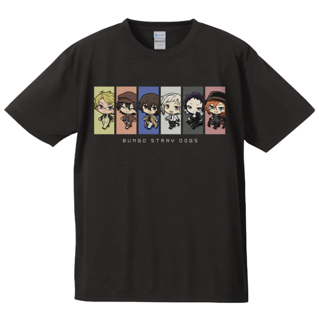 文豪ストレイドッグス Tシャツ ついてっくver. Mサイズ