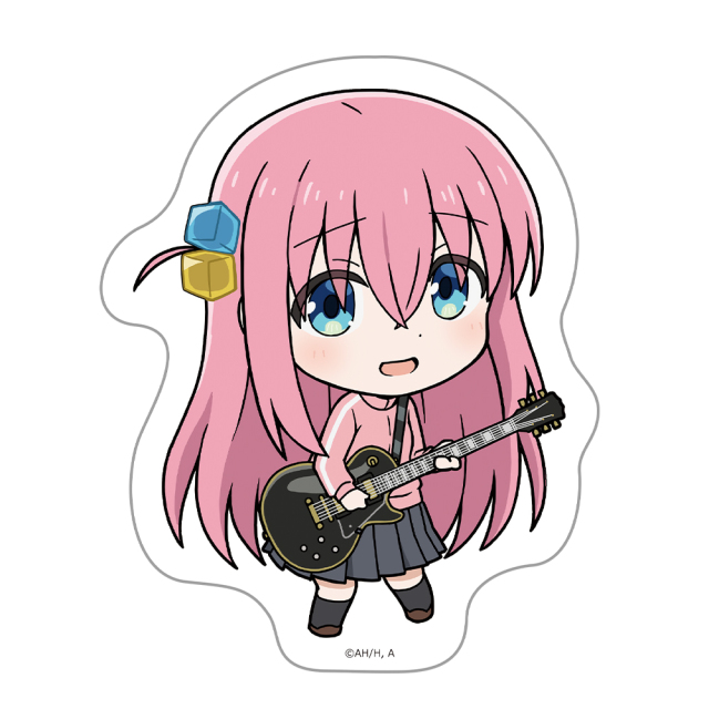 アニメ「ぼっち・ざ・ろっく！」 ダイカットステッカー 後藤ひとり