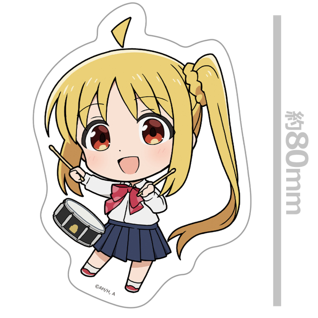 アニメ「ぼっち・ざ・ろっく！」 ダイカットステッカー 伊地知虹夏