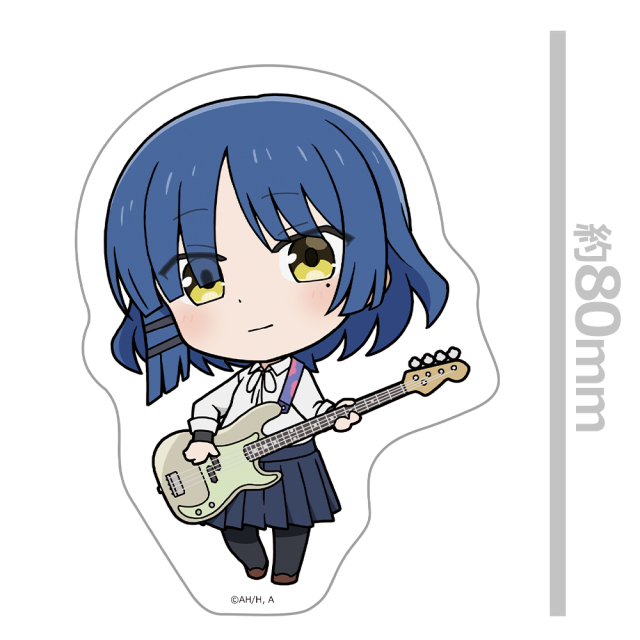 アニメ「ぼっち・ざ・ろっく！」 ダイカットステッカー 山田リョウ