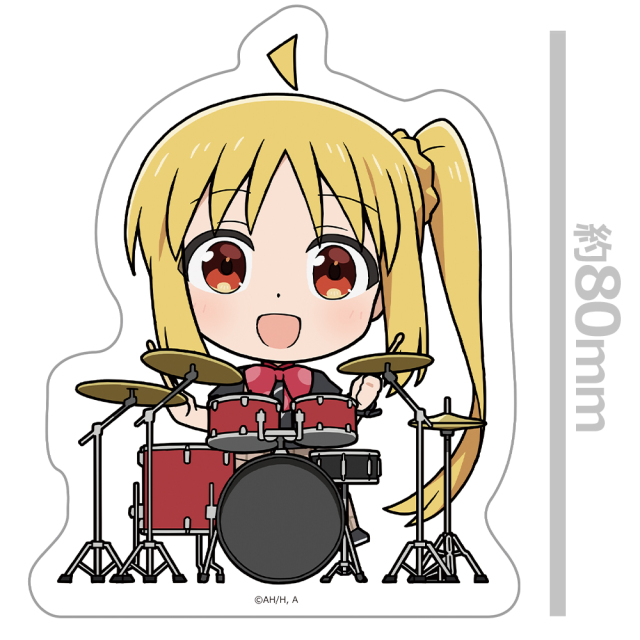 アニメ「ぼっち・ざ・ろっく！」 ダイカットステッカー 伊地知虹夏