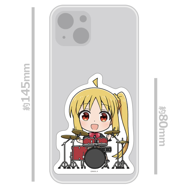 アニメ「ぼっち・ざ・ろっく！」 ダイカットステッカー 伊地知虹夏