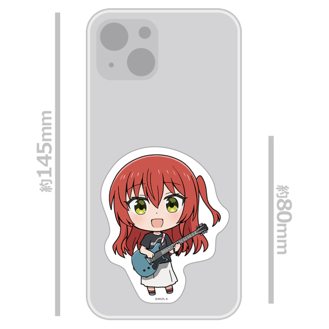 アニメ「ぼっち・ざ・ろっく！」 ダイカットステッカー 喜多郁代