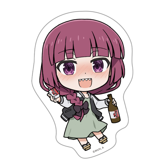 アニメ「ぼっち・ざ・ろっく！」 ダイカットステッカー 廣井きくり