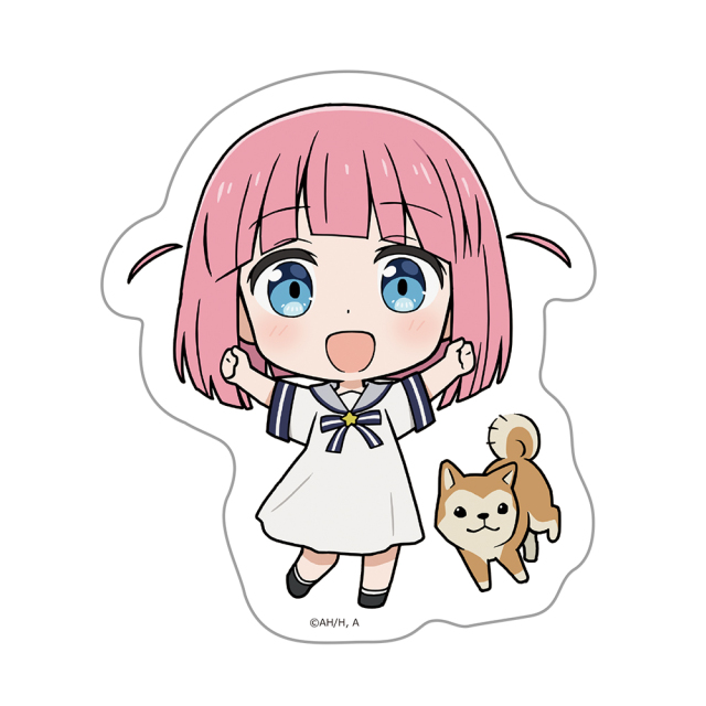 アニメ「ぼっち・ざ・ろっく！」 ダイカットステッカー 後藤ふたり