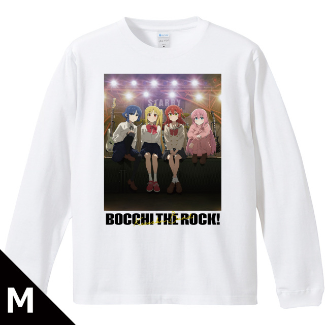 アニメ「ぼっち・ざ・ろっく！」 リブ付ロングスリーブTシャツ ひとり&虹夏&リョウ&郁代 Mサイズ