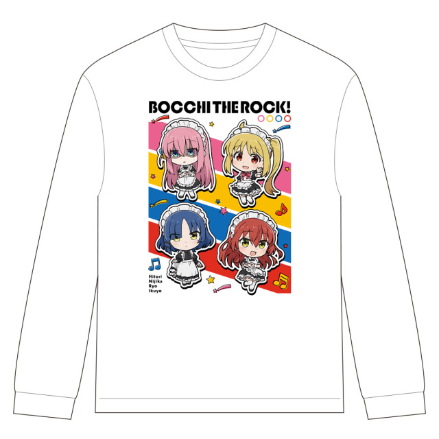RAID JAPAN ロングスリーブTシャツ XLサイズ アニメ「ぼっち・ざ・ろっく！」 リブ付ロングスリーブTシャツ ひとり