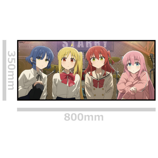 アニメ「ぼっち・ざ・ろっく！」 綿スポーツタオル ひとり&虹夏&リョウ