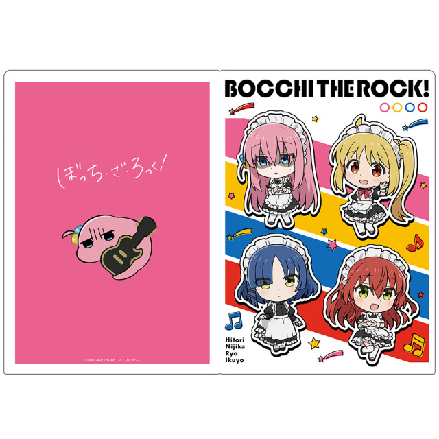 アニメ「ぼっち・ざ・ろっく！」 クリアファイル ひとり&虹夏&リョウ