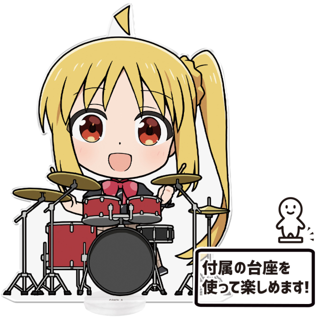 よっちんです。 ぼっち・ざ・ろっく！ でかぷにこれ！アクリルフィギュア［伊地知虹夏