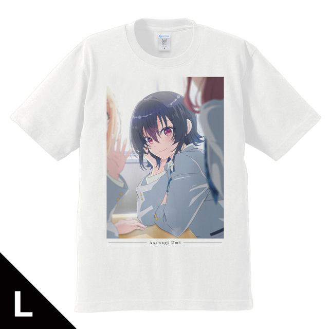 クラスで2番目に可愛い女の子と友だちになった Tシャツ ティザービジュアルver. Lサイズ