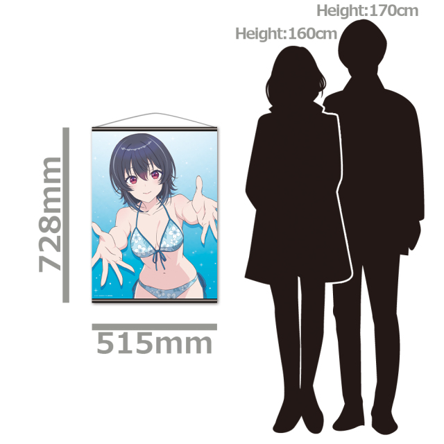 クラスで2番目に可愛い女の子と友だちになった B2タペストリー 朝凪海