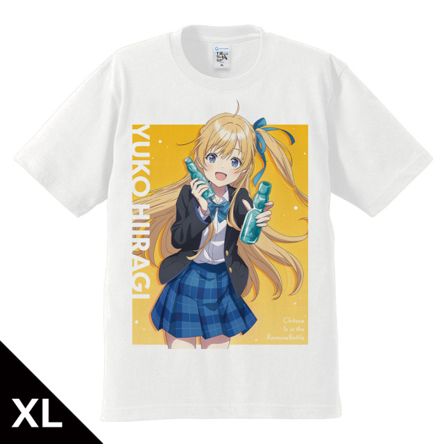 TVアニメ『千歳くんはラムネ瓶のなか』 Tシャツ 柊夕湖 XLサイズ
