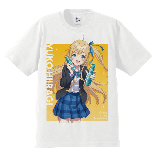 TVアニメ『千歳くんはラムネ瓶のなか』 Tシャツ 柊夕湖 XLサイズ